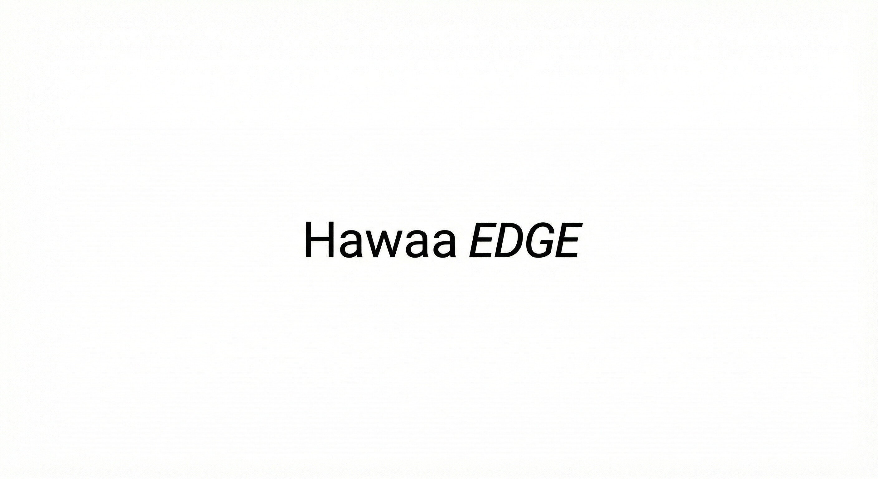 Hawaa EDGE Air Purifier